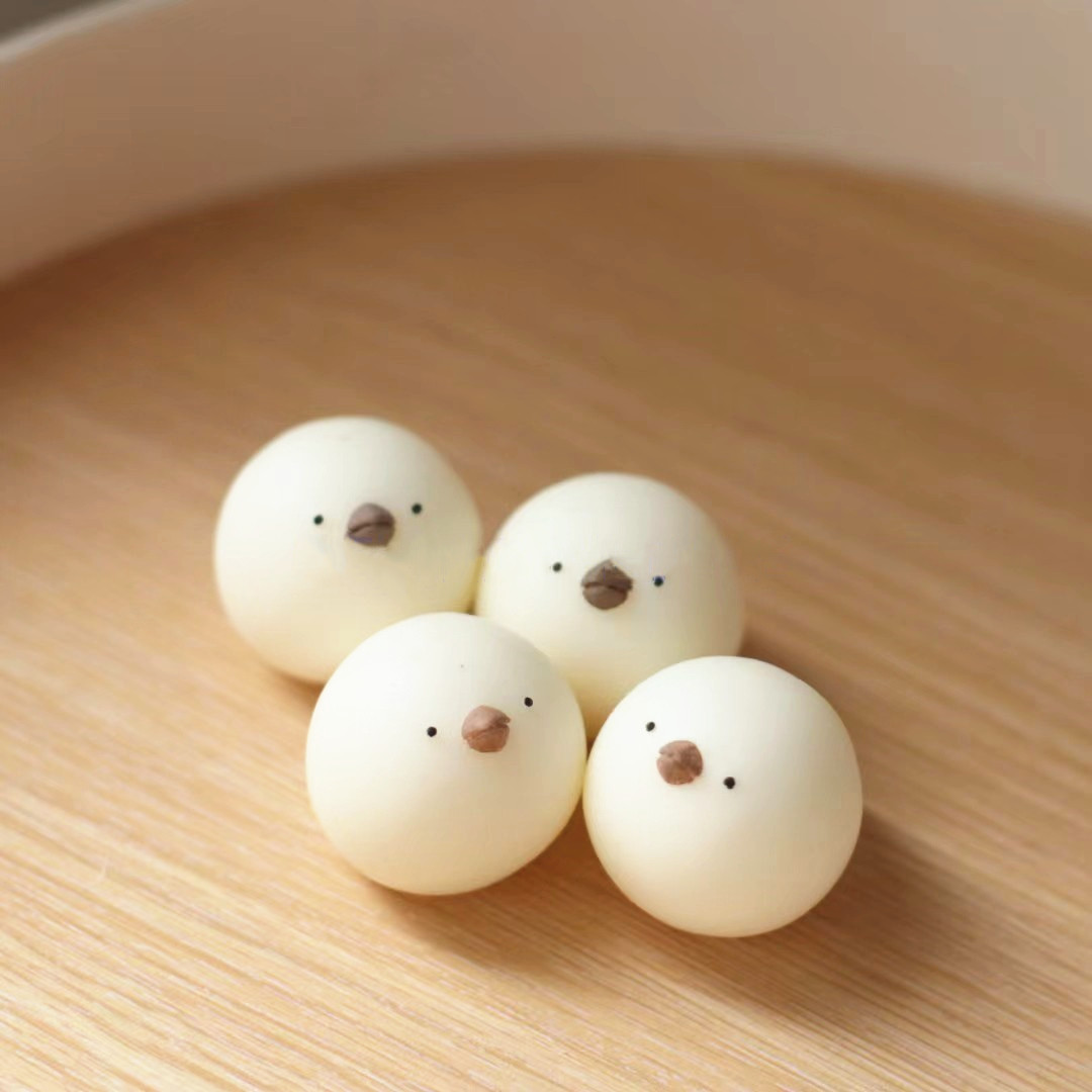 Soap Making Animal Fat - แม่พิมพ์ซิลิโคนรูปนกน่ารักอ้วนนมใหญ่ สำหรับทำเทียนหอม ทำสบู่ทำมือ DIY ทำช็อกโกแลต