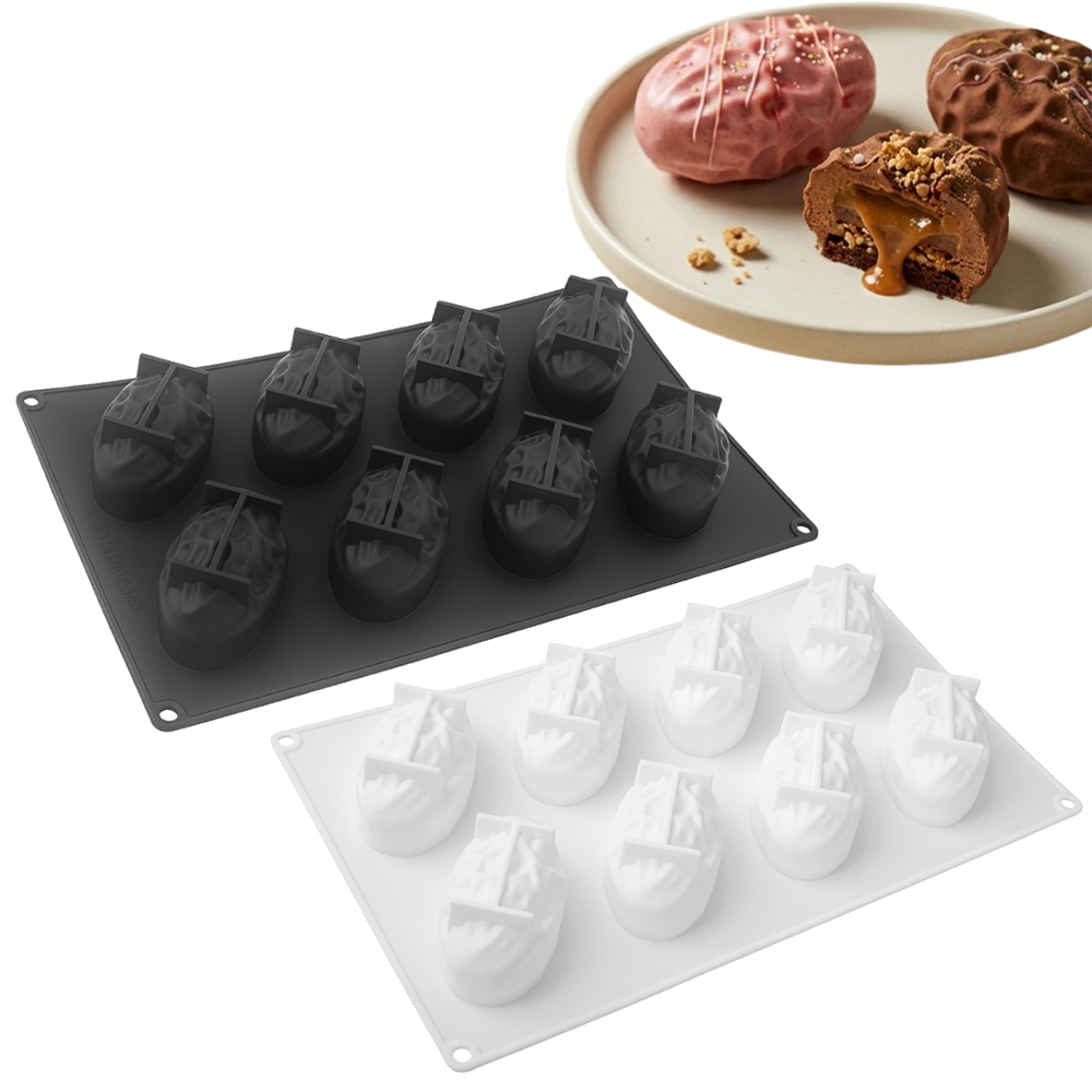 Soap Making Equipment - แม่พิมพ์ซิลิโคนเกรดอาหาร รูปทรงต้นอินทผลัม 3 หรือ 8 ช่อง
