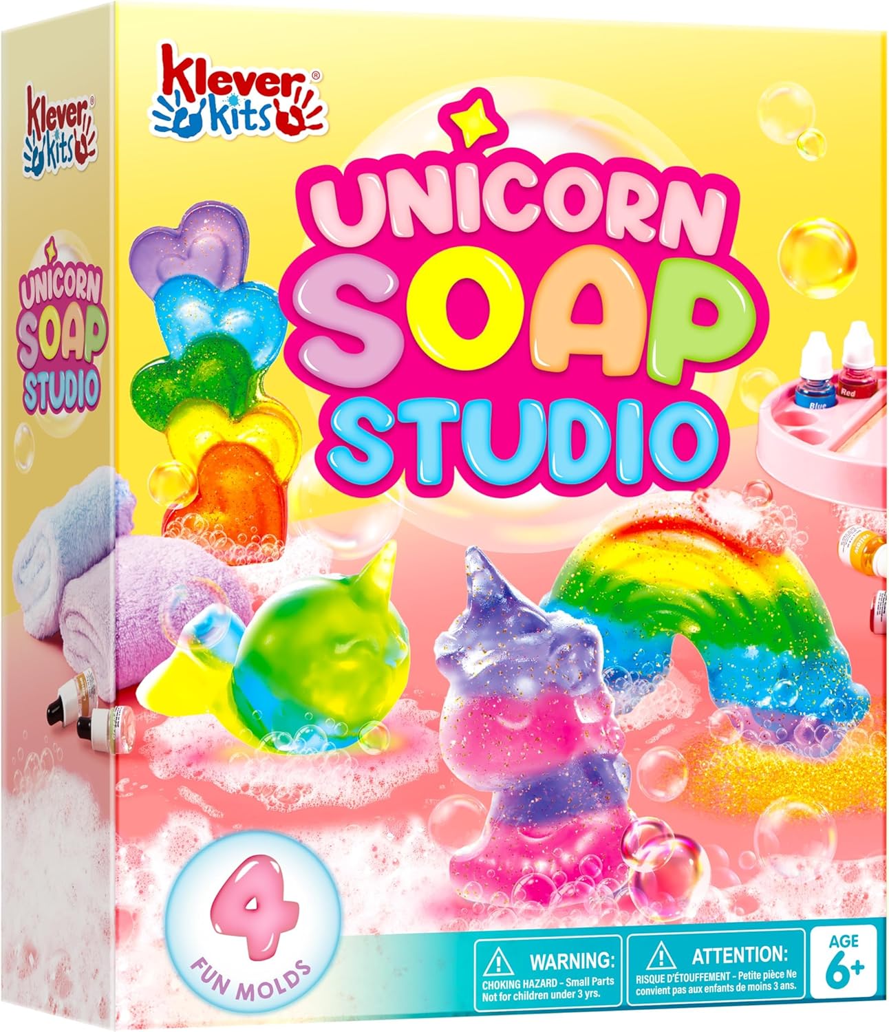 Soap Making Guide For Beginners - ชุดทำสบู่ยูนิคอร์น JOYFY งานฝีมือสำหรับเด็ก โครงการ DIY ของขวัญวันเกิด