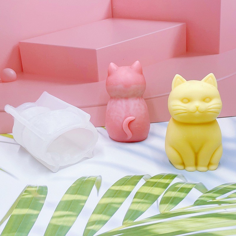 แม่พิมพ์ซิลิโคนรูปแมวอ้วน 3 มิ - Soap Making Animal Fat บทวิจารณ์และราคา