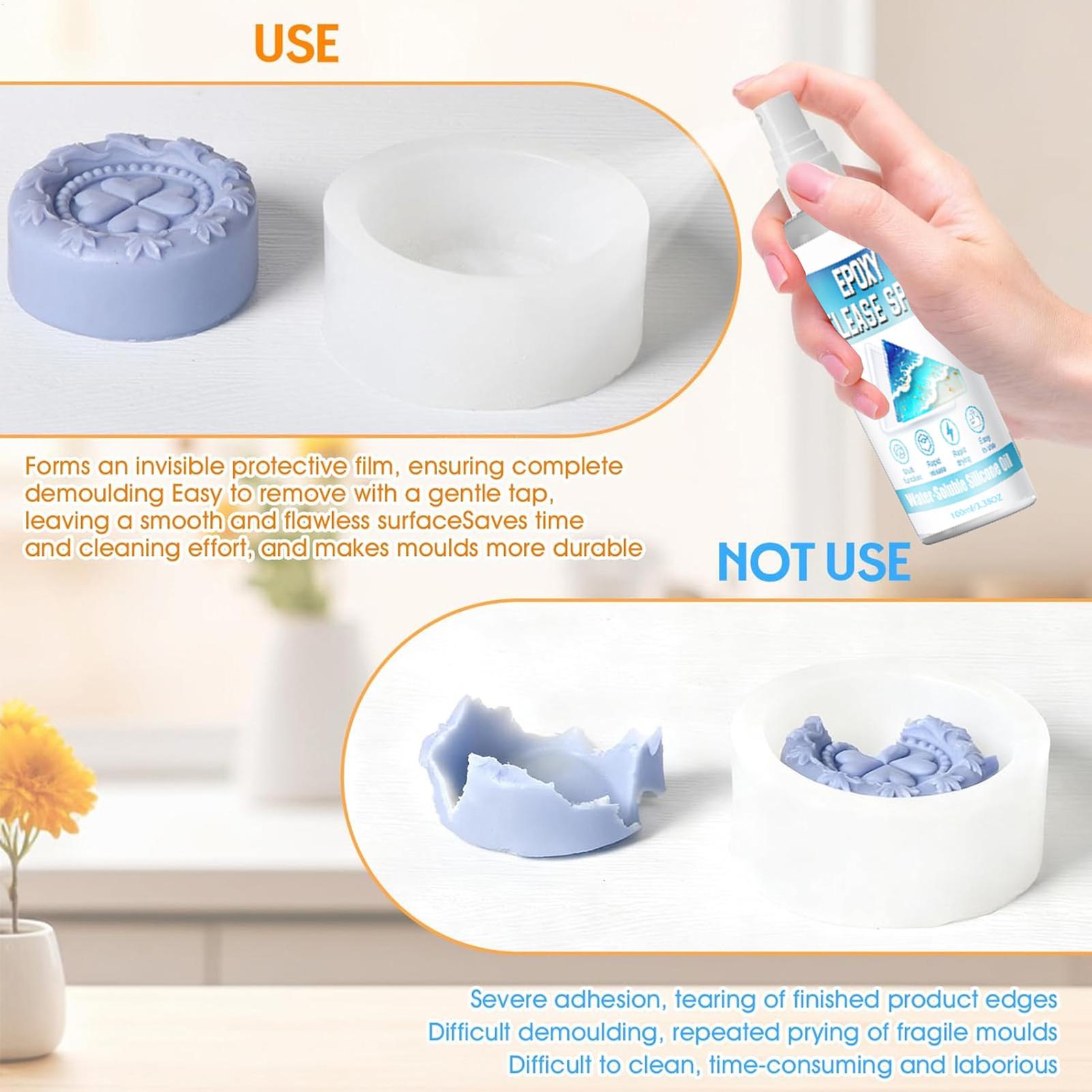 สเปรย์ซิลิโคนสำหรับปลดแม่พิมพ์ - Soap Making Equipment บทวิจารณ์และราคา
