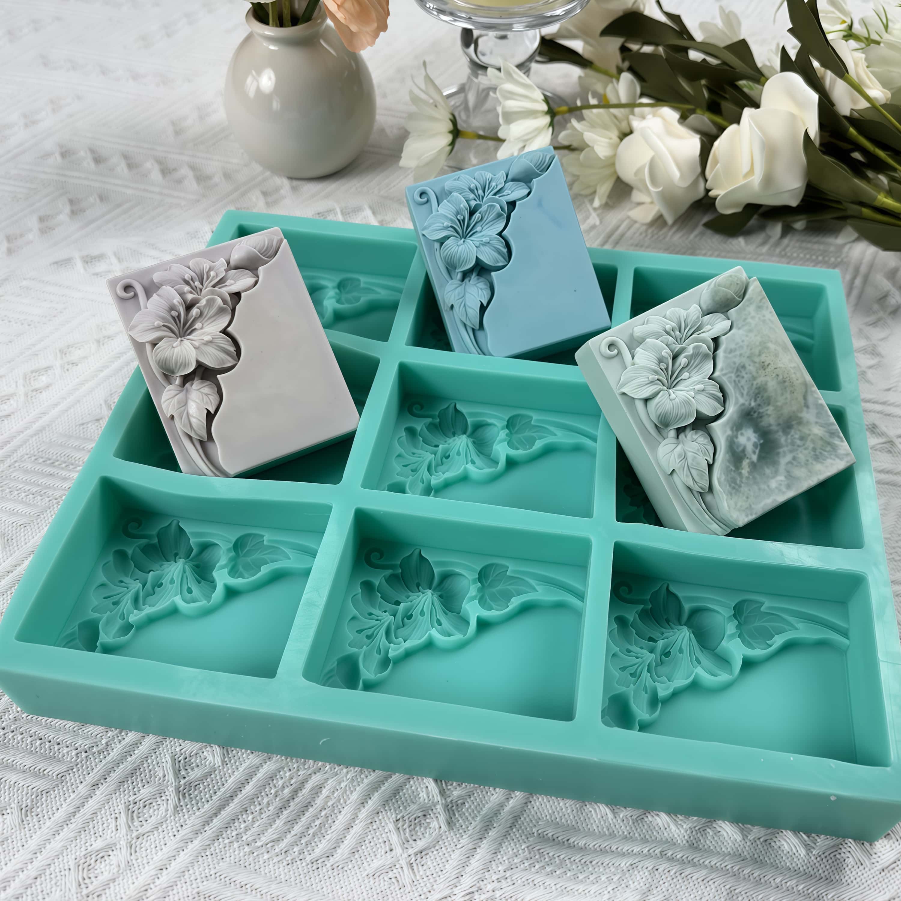 แม่พิมพ์สบู่ดอกไม้ทัง 9 ฟันผุ  - Soap Making Guide For Beginners บทวิจารณ์และราคา