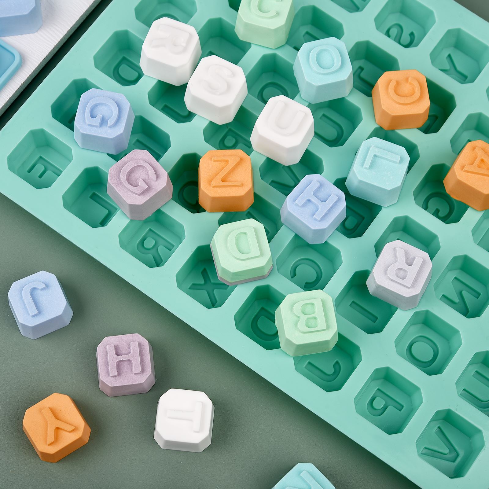 48 ตัวอักษร Enghish ตัวอักษรตั - Soap Making Equipment บทวิจารณ์และราคา