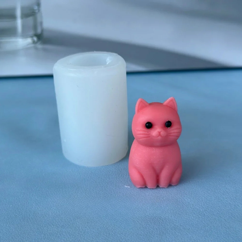แม่พิมพ์ซิลิโคนรูปแมวอ้วน 3 มิ - Soap Making Animal Fat บทวิจารณ์และราคา