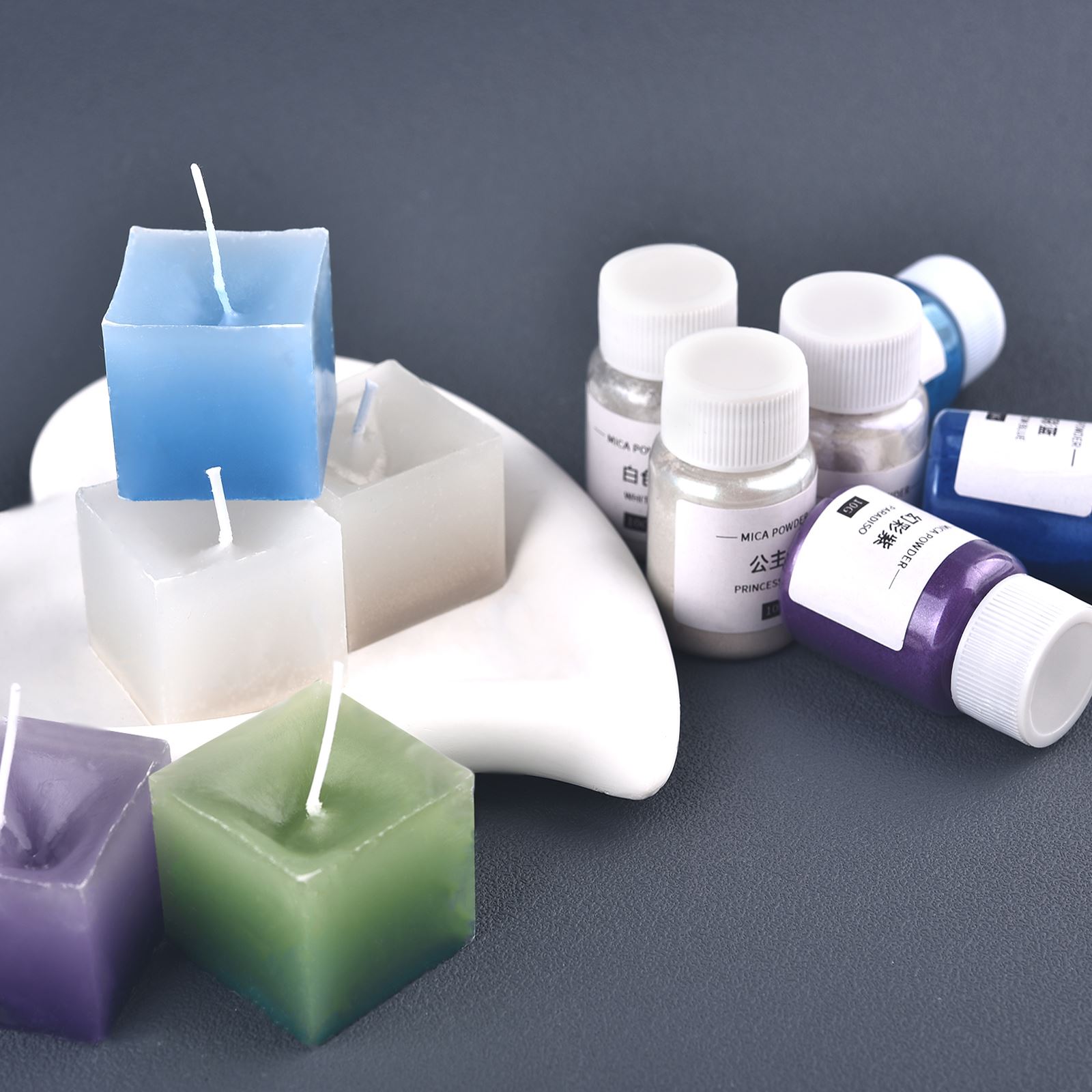 10กรัมผงสีประกายมุกผงเรซินสีย้ - Soap Making Equipment บทวิจารณ์และราคา