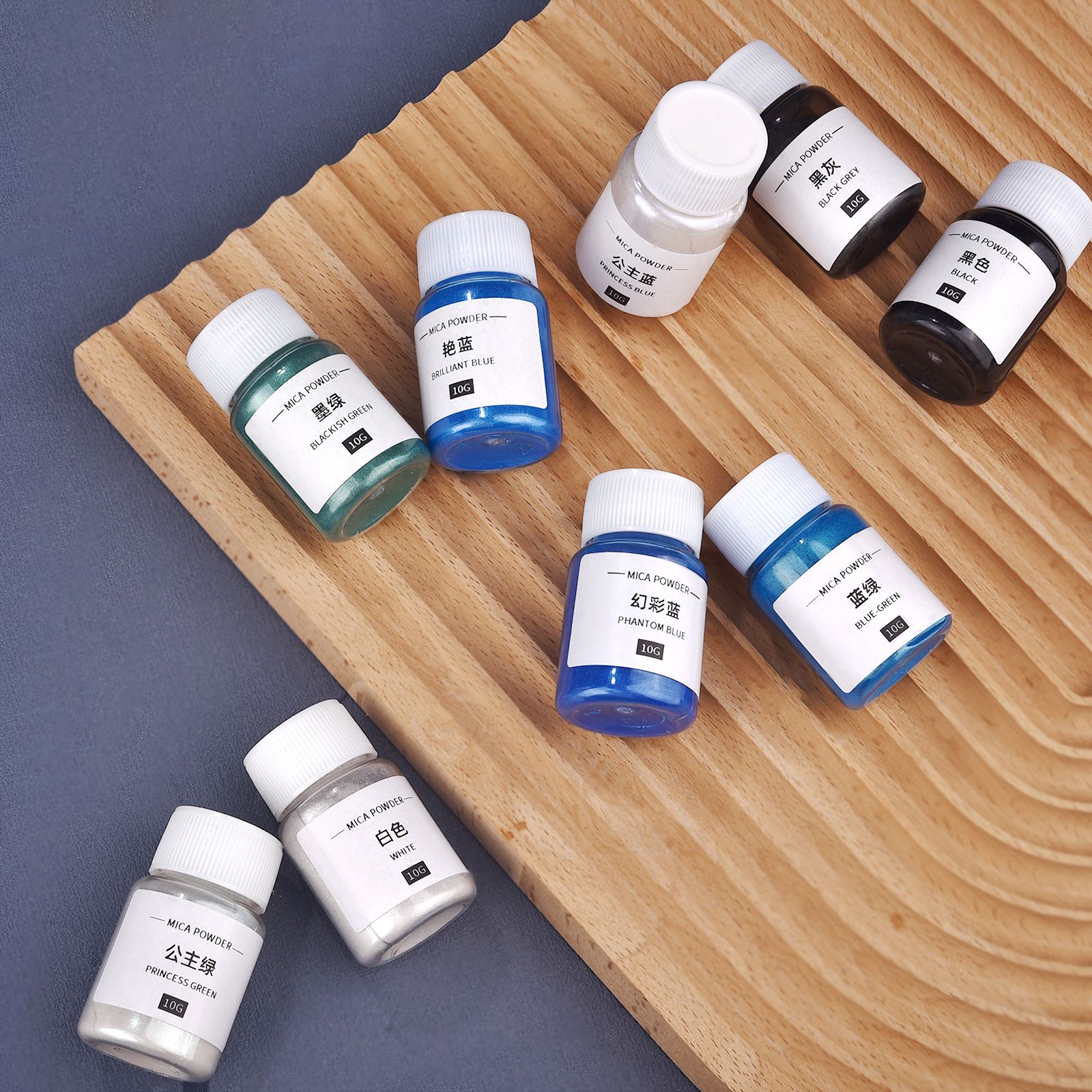 10กรัมผงสีประกายมุกผงเรซินสีย้ - Soap Making Equipment บทวิจารณ์และราคา