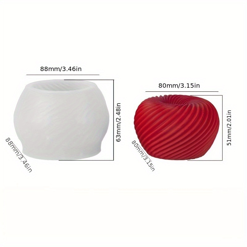 แม่พิมพ์ซิลิโคนรูปแอปเปิ้ลสีแด - Soap Making Equipment บทวิจารณ์และราคา