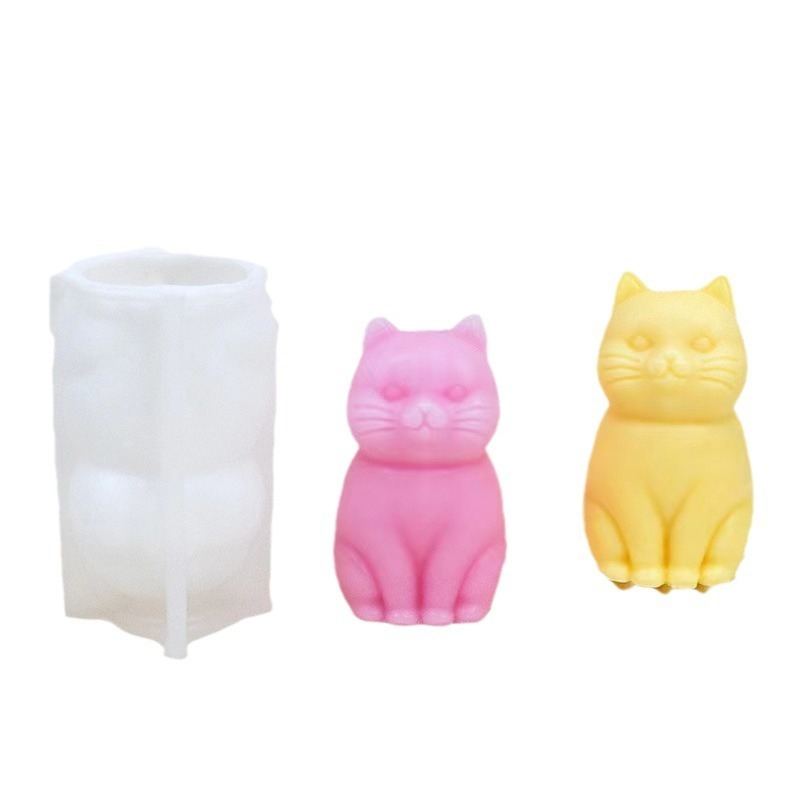แม่พิมพ์ซิลิโคนรูปแมวอ้วน 3 มิ - Soap Making Animal Fat บทวิจารณ์และราคา