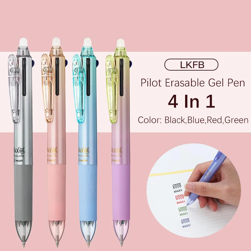 1ชิ้นหมึกนำร่อง Frixion 4 in 1 - Pilot Pen Frixion บทวิจารณ์และราคา